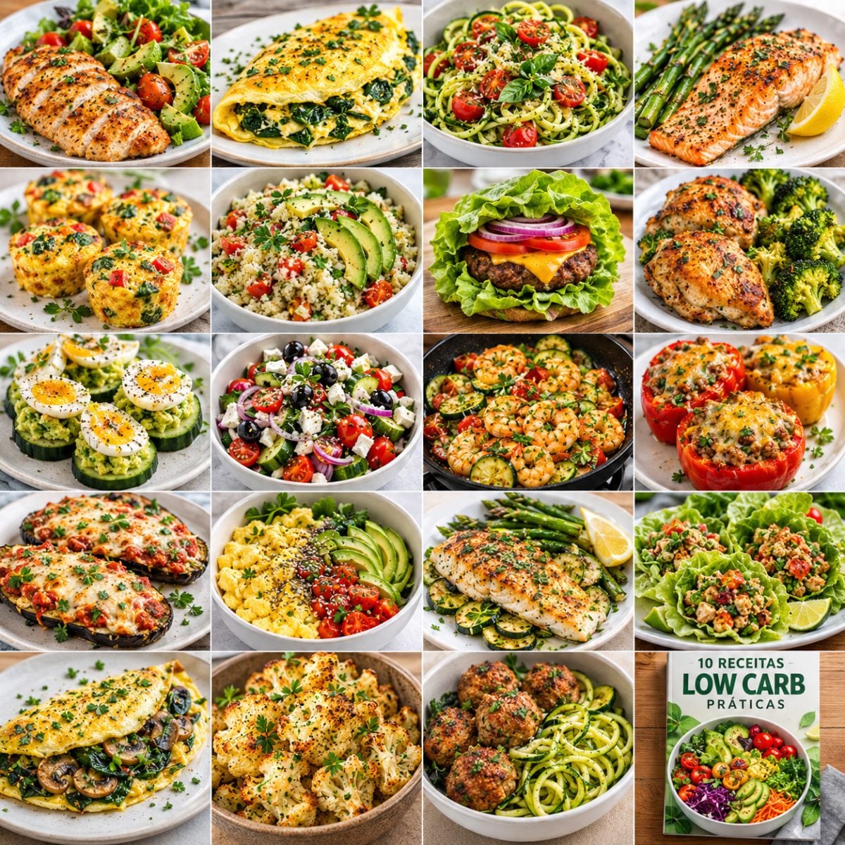 10 Receitas Low Carb Práticas para uma Alimentação Mais Equilibrada — foto 2