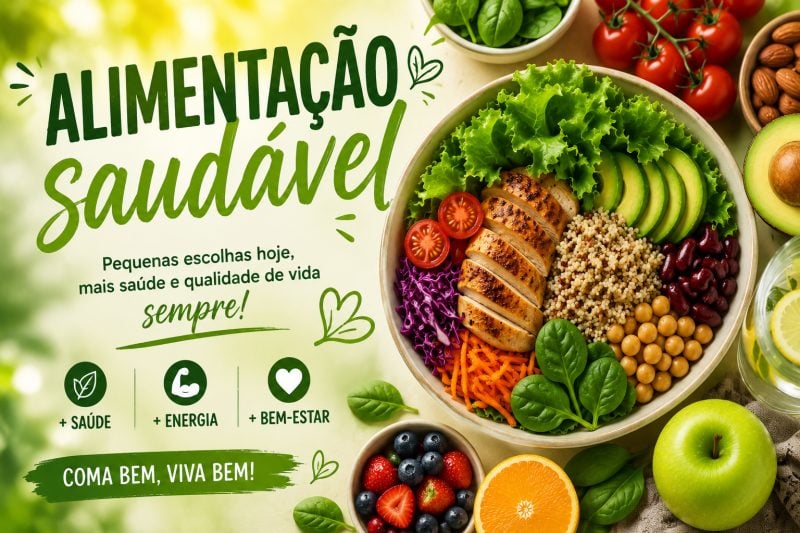 E-book de Alimentação Saudável para o Dia a Dia