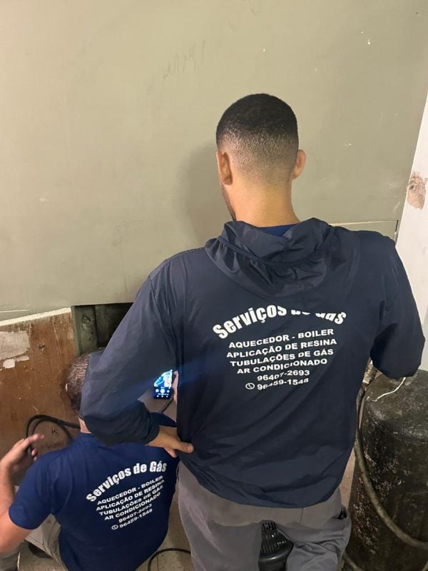 Teste de Estanqueidade em Tubulação de Gás