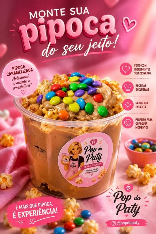 Pipoca Gourmet