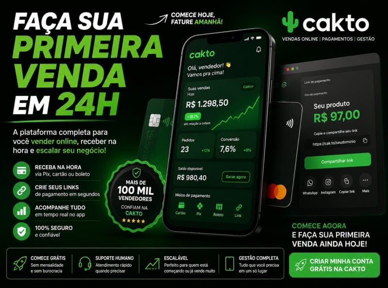 Faça sua primeira venda no markintg digital em 24H