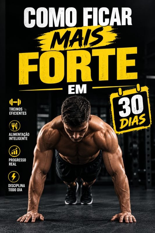 E-book Como Ficar Mais Forte em 30 Dias