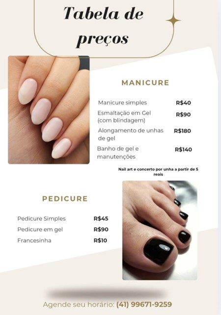 Esmaltação e Alongamento de unhas em gel!