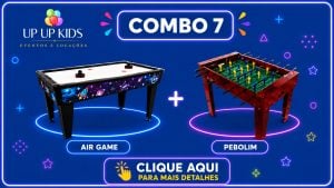 Aluguel de Mesa de Air Hokey + Pebolim — foto 5