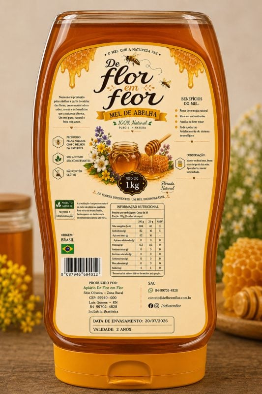 Mel De Abelha 1kg