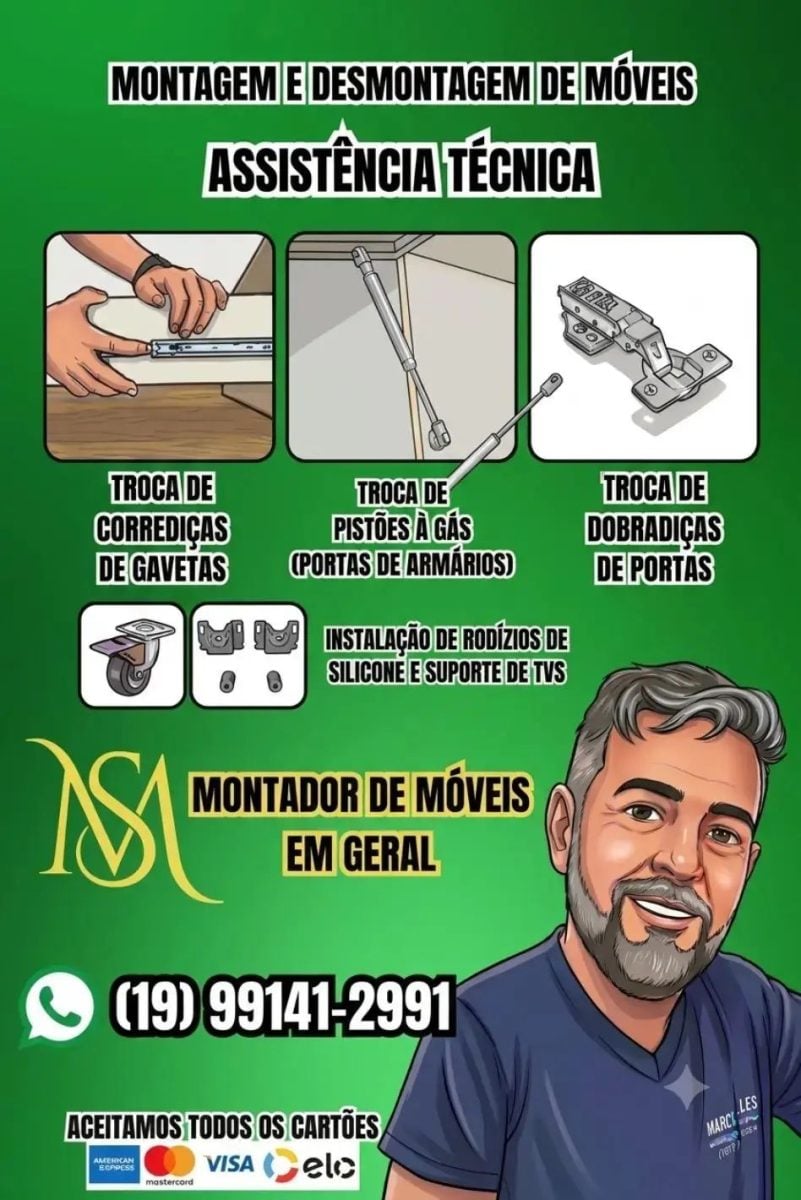 Montador de móveis em Campinas e região — foto 2