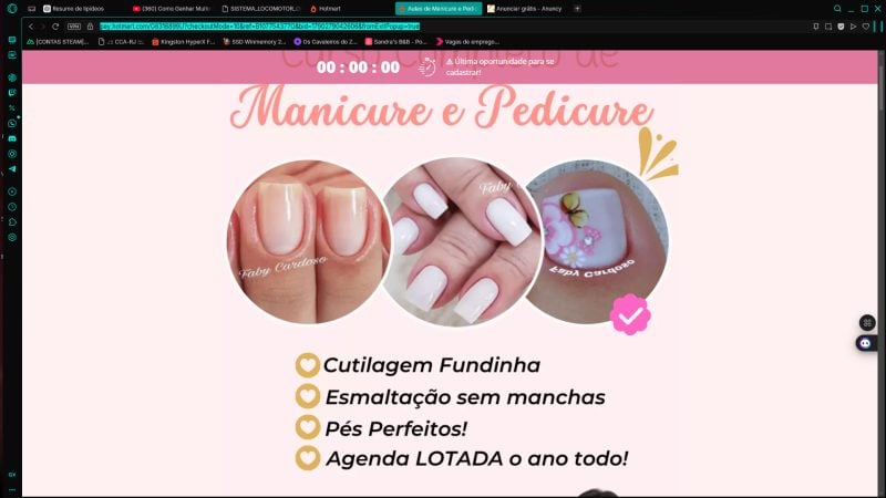 Curso Completo de Manicure e Pedicure