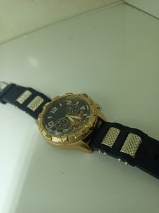 Relógio Masculino Dourado — foto 3