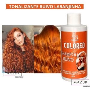 Shampoo Escurecedor Cabelos Brancos Tonalizante Colored 300ml Efeito 100% Natural — foto 4