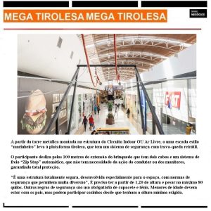 Aluguel Locação Vendas Brinquedo Tirolesa — foto 3