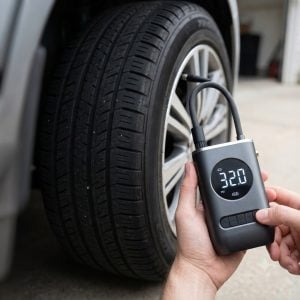 Mini Compressor de Ar Portátil Digital para Carro Moto Bike+frete grátis todo brasil — foto 3