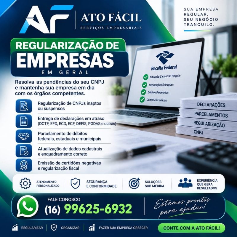 Regularização de empresas