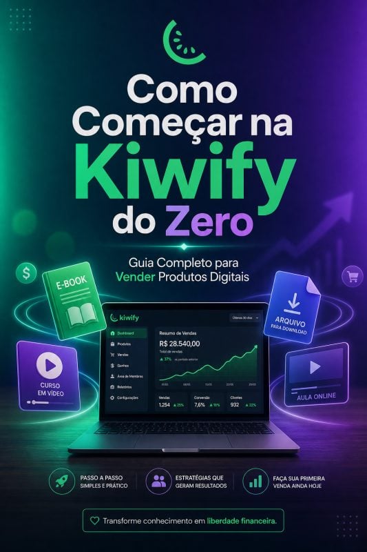 Curso Online: Como Vender Produtos Digitais na Kiwify
