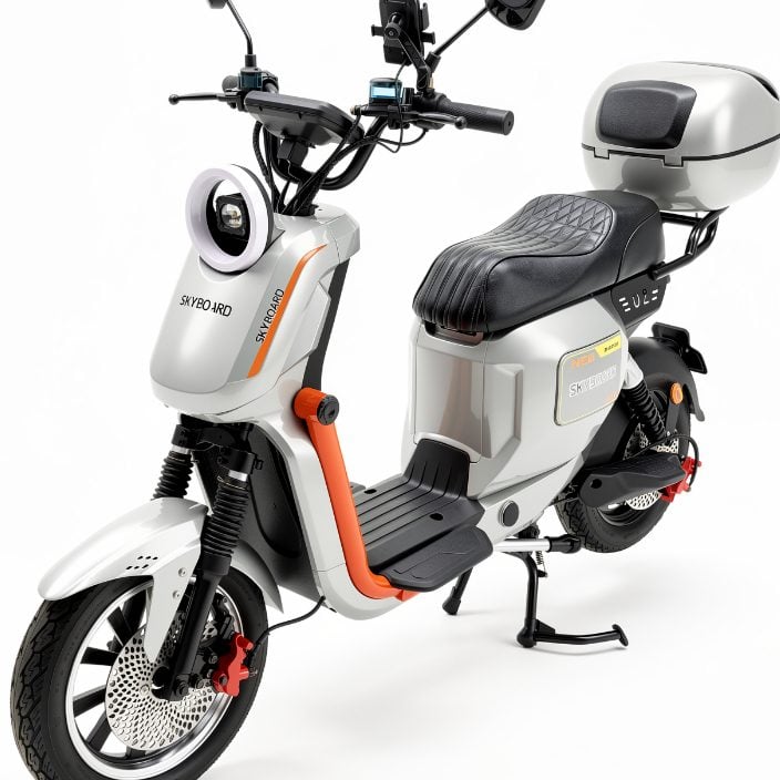 SKYBOARD Bicicleta Elétrica Grande 1000W 60V20Ah LFP 48km Quadro Aço Carbono Freio Duplo D — foto 2