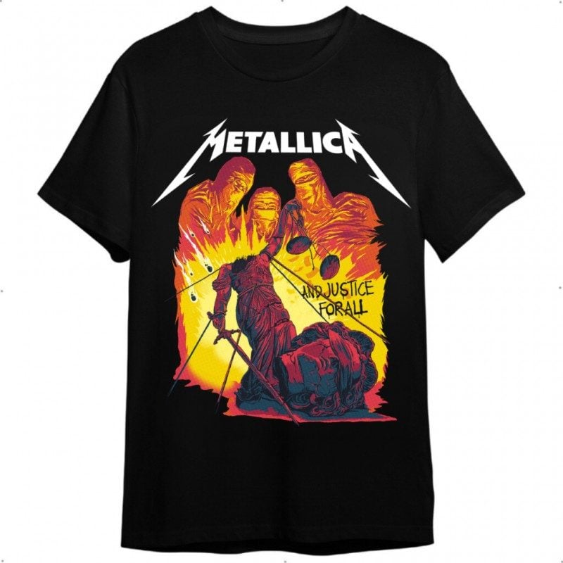Camiseta metallica masculina — foto 2