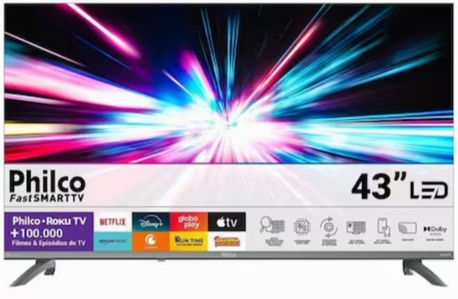 Smart Tv Philco 43" Full Hd Roku Tv — foto 2