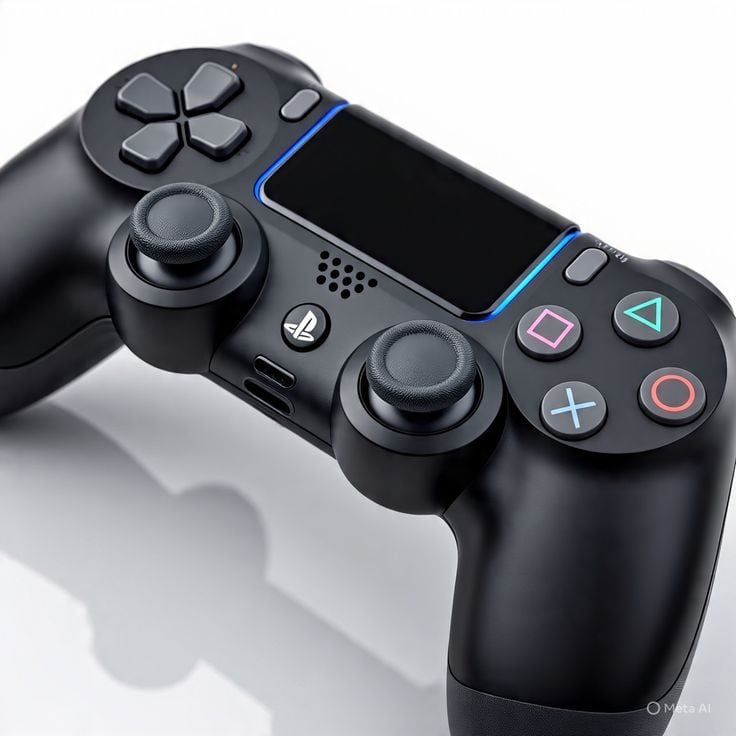 Controle sem fio viedo game ps4 bluetooth — foto 2