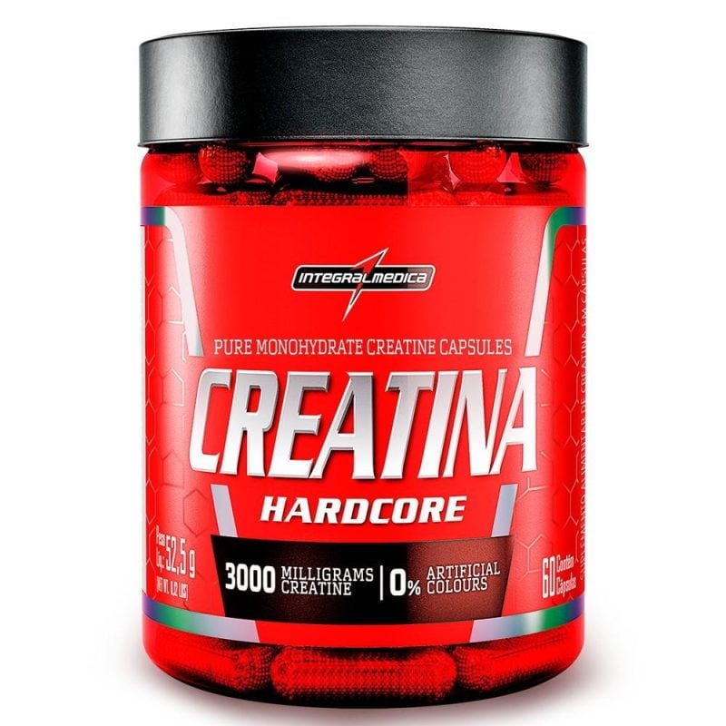 Creatina monohidratada 60 cápsulas