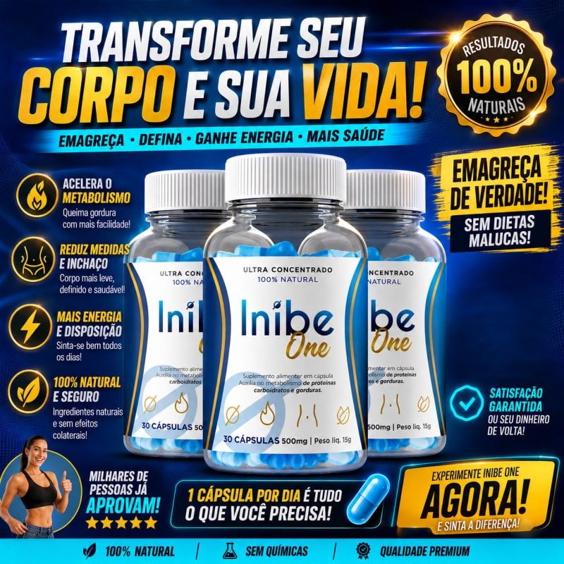 Inibe One: O Segredo Para Turbinar Sua Rotina E Cuidar Do Seu Corpo!