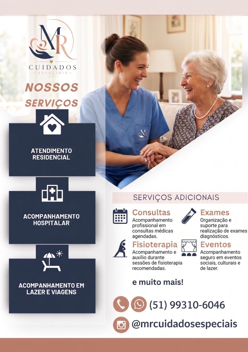 Agência MR Cuidados Especiais - Atendimento Domiciliar e Hospitalar em Porto Alegre/região — foto 2