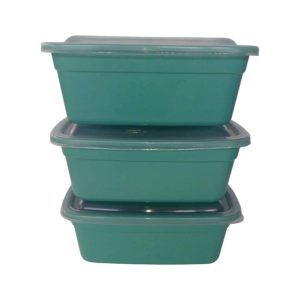 Kit 5 Tigelas 1L + BRINDE Potes Plásticos BPA Free Organização Cozinha Colorido — foto 4