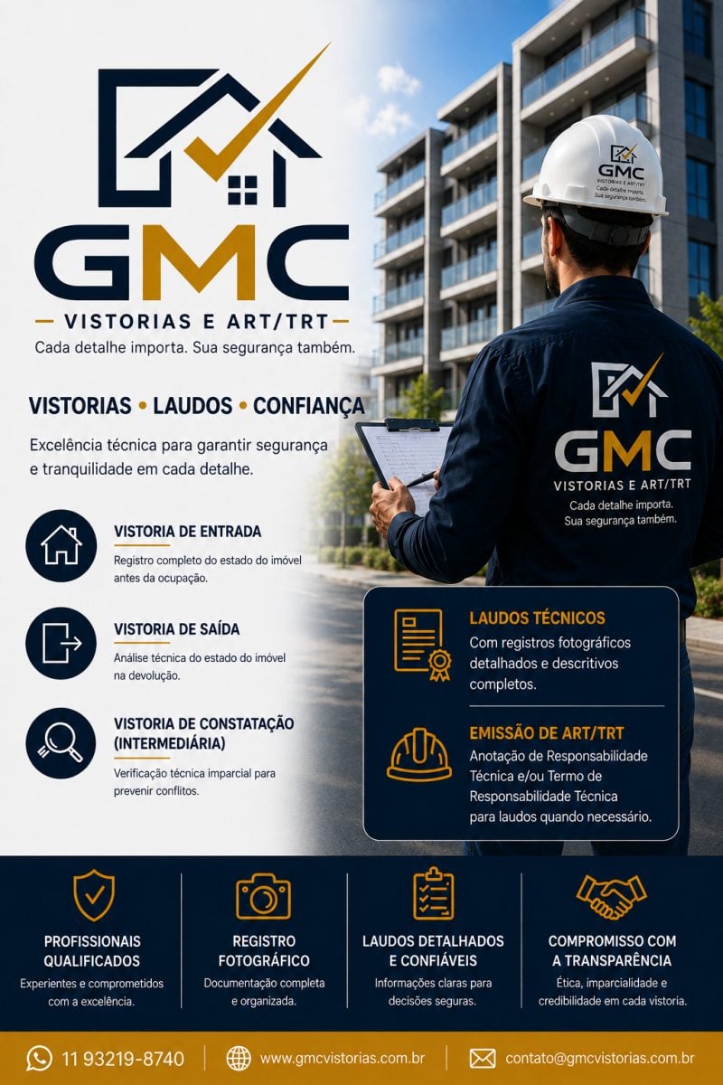 Vistoria de imóveis — foto 2