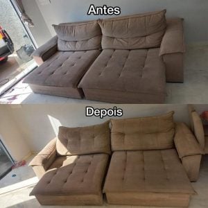 Higienização de sofá — foto 3