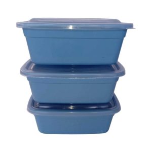Kit 5 Tigelas 1L + BRINDE Potes Plásticos BPA Free Organização Cozinha Colorido — foto 3