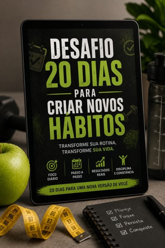 Infoproduto Digital - Guia de 20 Dias para Criar Hábitos