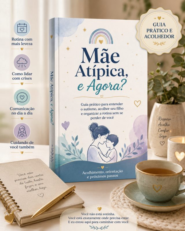 Mãe Atípica, e Agora? Guia Prático para Mães de Crianças Autistas