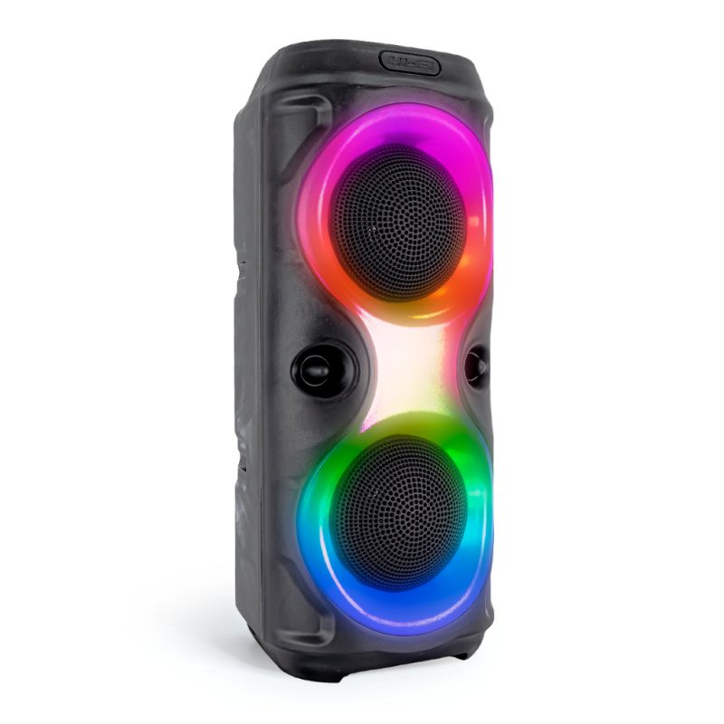 Caixa de som Bluetooth Portátil Com Led RGB Portátil FM USB TWS 30W Para Praia, Festa ou