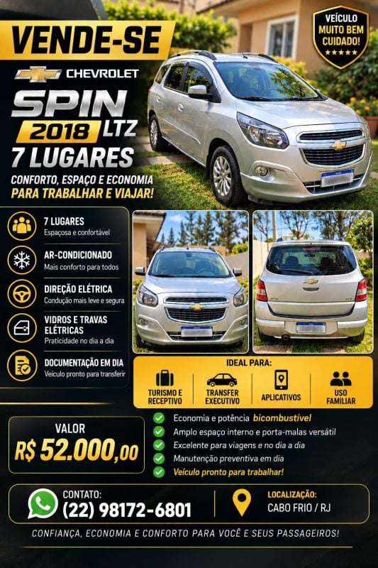 Vendo spin 1.8 flex