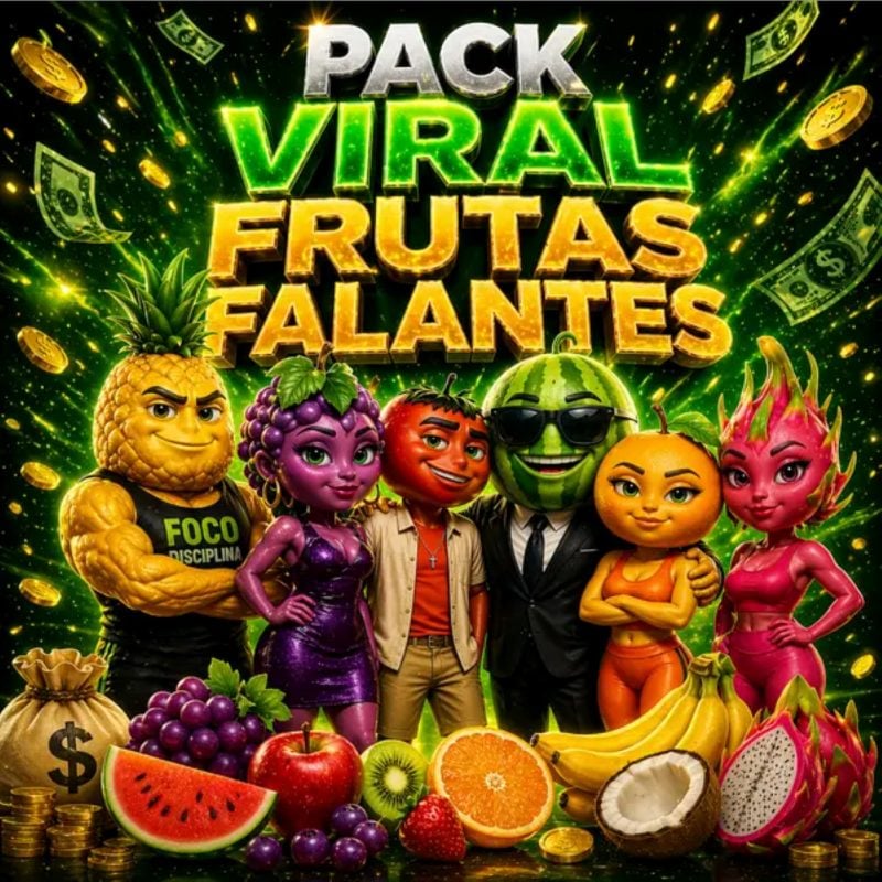 Pack Videos - Frutas Falantes (ia)