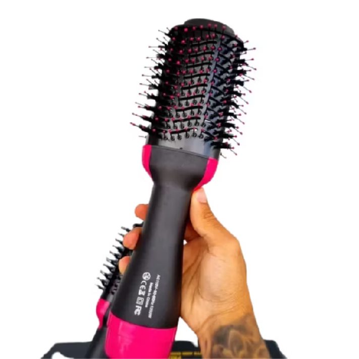 Escova Secadora 3 em 1 Seca Alisa e Modela Cabelos