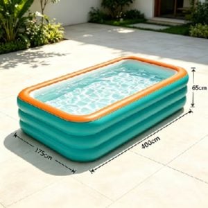 Linda Piscina Inflável Grande Portátil. — foto 19