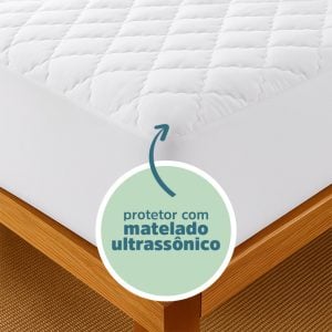 Lençol Protetor Ajustável Macio e Impermeável Avulso Para Colchão Berço Solteiro Casal — foto 12