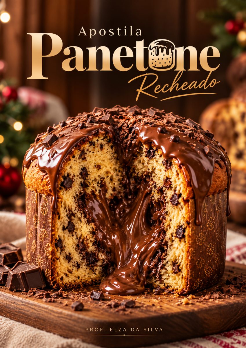 E-book para aprender a fazer panetones recheados para vender neste Natal. — foto 2