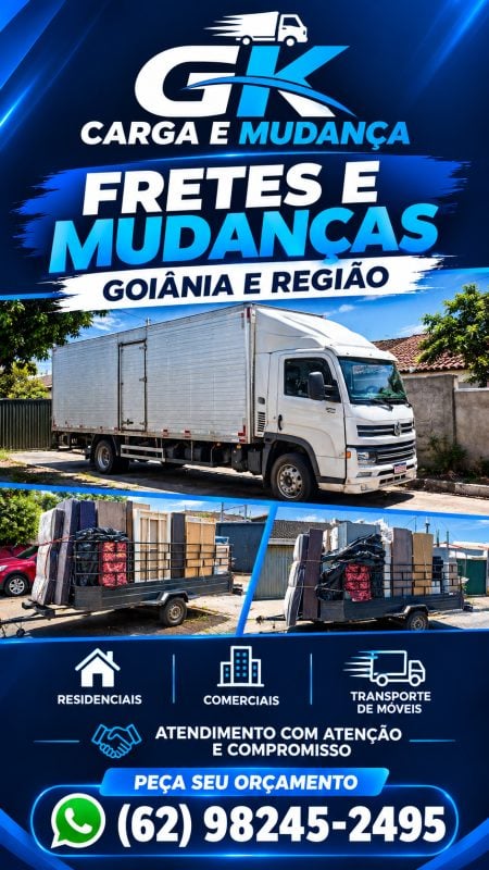 Frete e mudança