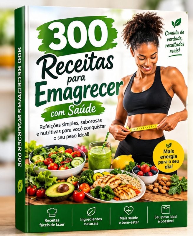 300 Receitas para Emagrecer Saudável