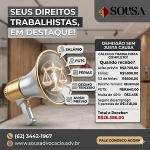 Direito Trabalhista, Demissão sem justa causa, Demissão com justa causa, Rescisão Indireta — foto 6