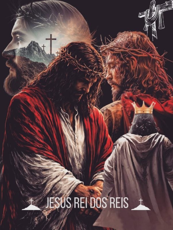 Arte digital cristã Jesus cristo