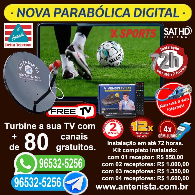 Antena parabólica instalada em seu lar. — foto 2