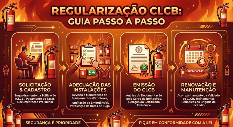 Assessoria para Emissão e Renovação de CLCB Certificado de Licença do Corpo de Bombeiros