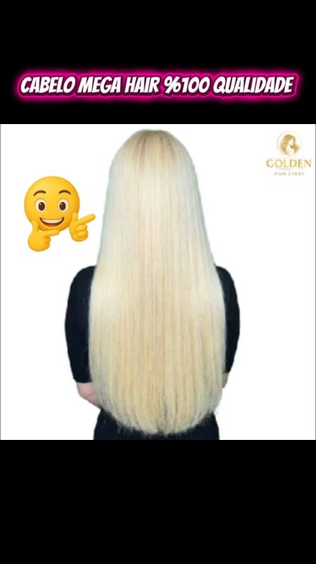 Cabelo Humano Brasileiro Loiro Claríssimo Limpo 50g ou 100g