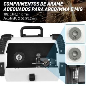 Dê uma olhada em Máquina Solda Inversor IGBT 250a Sem Gás 3 Em 1 Multifuncional 110v/220v — foto 4