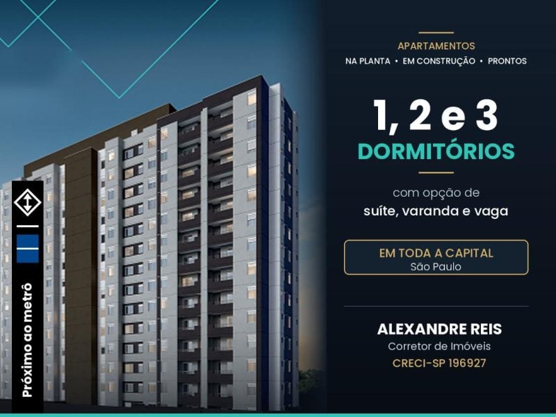 Apartamentos em toda capital