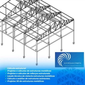 Projetos E Calculos De Estruturas Metalicas — foto 16