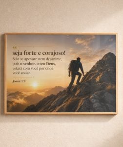 Quadro Josué 1:9 — foto 3