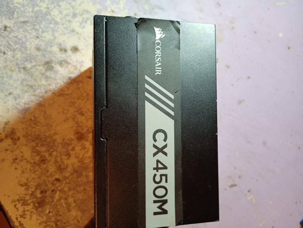 Fonte Corsair CX 450m com garantia de 3 meses — foto 2