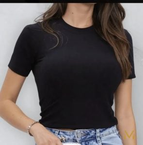 Kit 4 Blusas Feminina Ribana Canelado Estilosa Básica Casual — foto 4